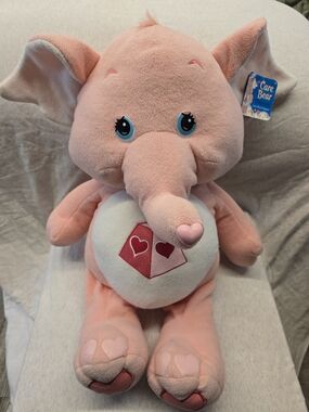 Vintage Care Bears Cousin "Lotsa Heart Elephant" 25inches